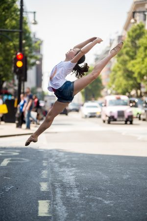 Danceworks White Classic Tee for kids DW0010WBO at Danceworks shop in London