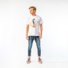Danceworks White Classic T-shirt for men DW0011WBO at Danceworks shop in London